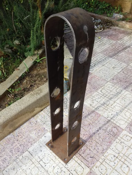 Garde corps métallique pont 