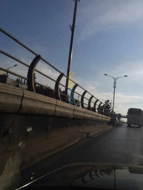 Garde corps métallique pont 