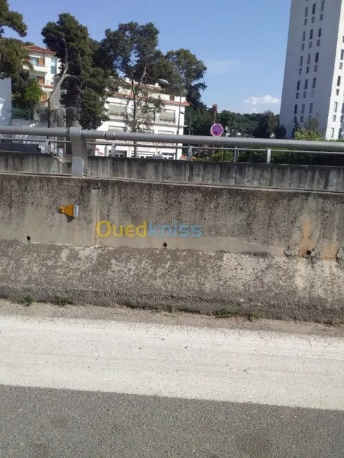 Garde corps métallique pont 