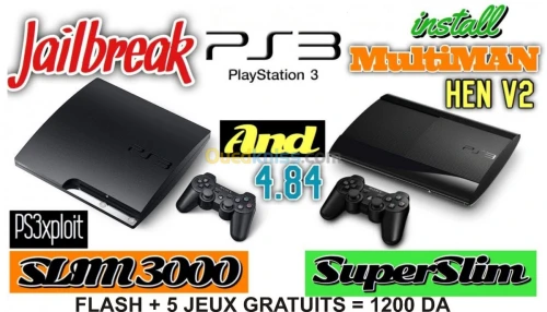 Flash Ps3 tous les Modeles (Fat-Slim)