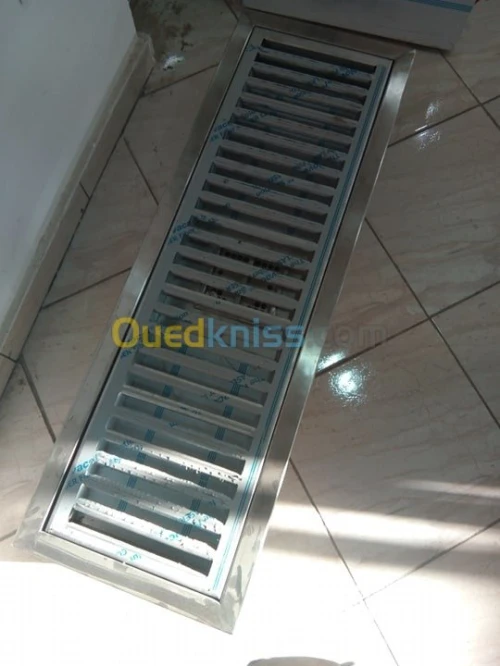 caniveaux inox 304
