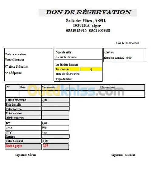 logiciel gestion salle des fêtes