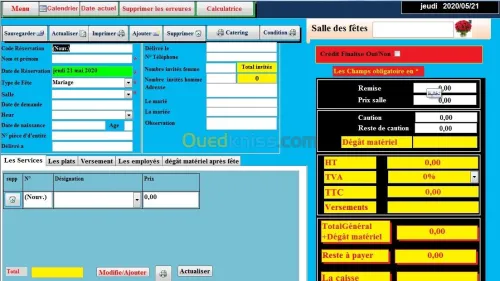 logiciel gestion salle des fêtes