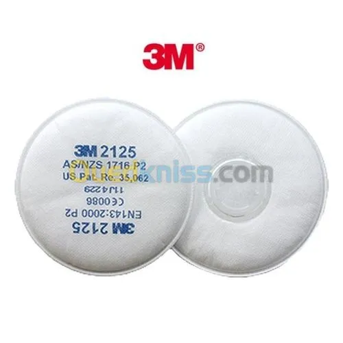 3M 2125 Filtres anti-poussieres P2 R, 