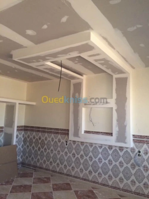 Placoplatre ba13 -pvc