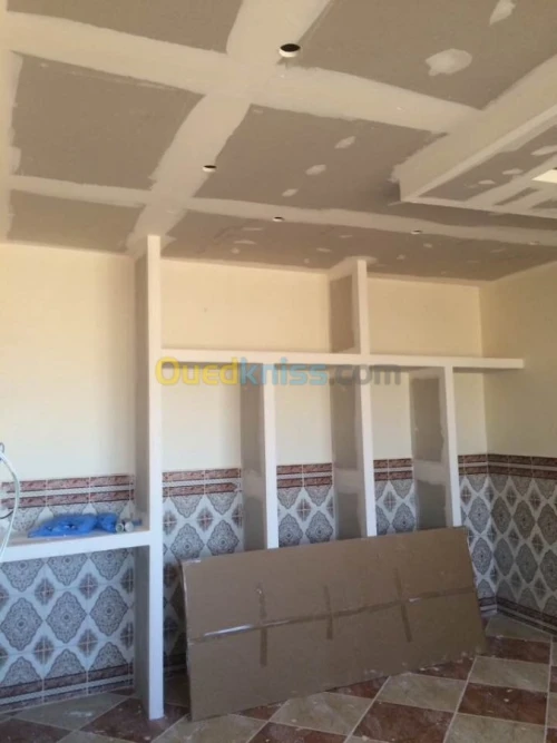 Placoplatre ba13 -pvc