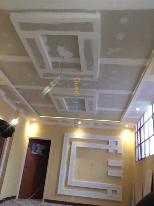 Placoplatre ba13 -pvc