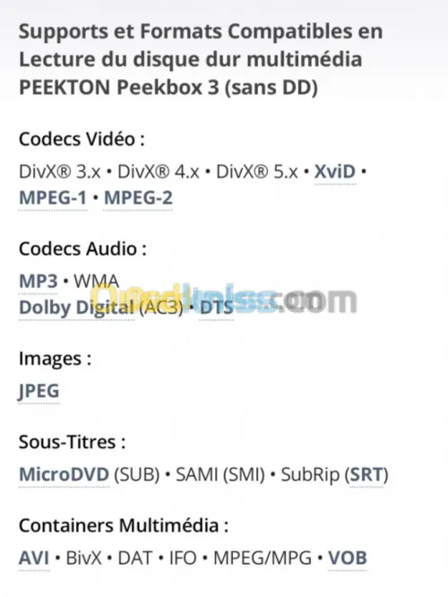 MULTI MÉDIA PLAYER 