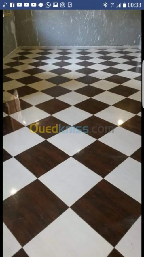 Finition Dalle de sole faillence