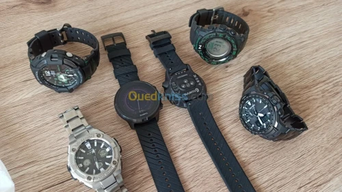 casio Gshok solar  Garmin fenix 