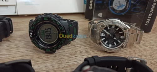 casio Gshok solar  Garmin fenix 