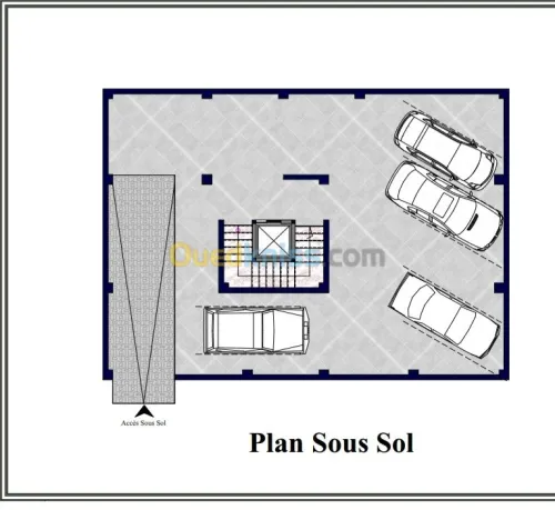 Vente Appartement F2345 Alger Bordj el kiffan