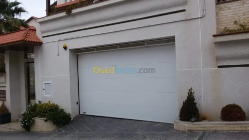 Installation portes sectionnelles