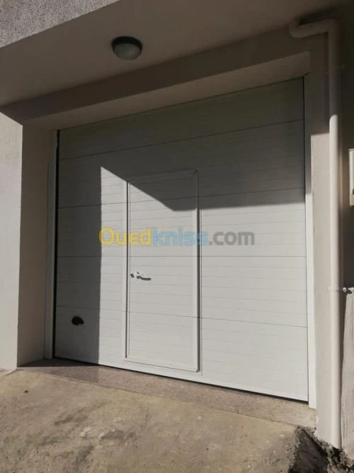 Installation portes sectionnelles