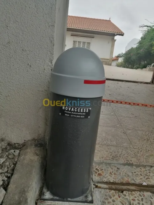 Installation des Barrieres a chaine 