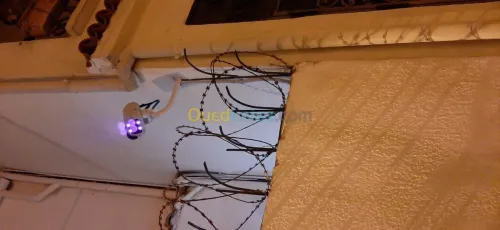 Installation camera de surveillance 