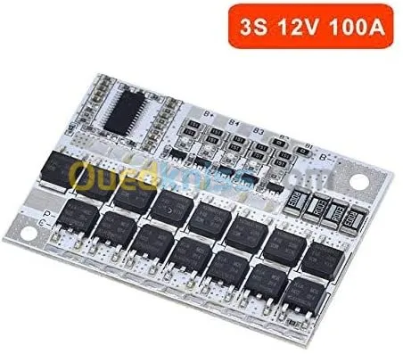 Bms 3S /20A 25A 40A 60A 100A ARDUINO Batterie Lithium 18650 vélo trottinette électrique