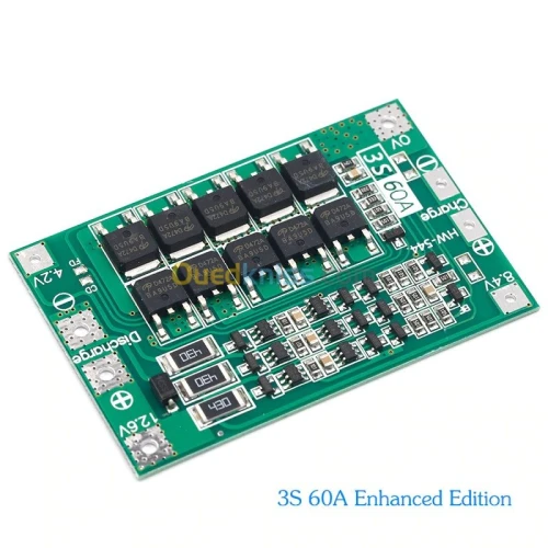 Bms 3S /20A 25A 40A 60A 100A ARDUINO Batterie Lithium 18650 vélo trottinette électrique