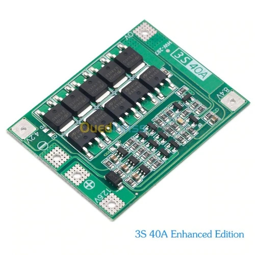 Bms 3S /20A 25A 40A 60A 100A ARDUINO Batterie Lithium 18650 vélo trottinette électrique