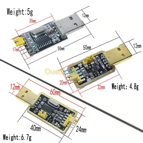 Adaptateur USB vers TTL, Ch340  ARDUINO
