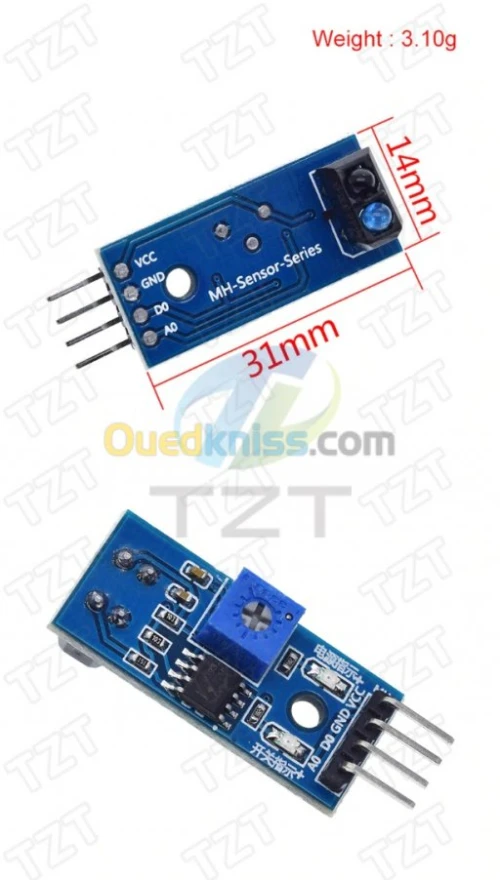 capteur Suivi suiveur de ligne 1 4 5 8 canaux ARDUINO tcrt5000 infrarouge