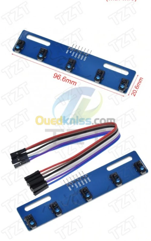 capteur Suivi suiveur de ligne 1 4 5 8 canaux ARDUINO tcrt5000 infrarouge