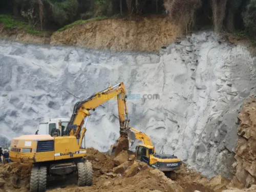 Travaux de terrassement et blindages