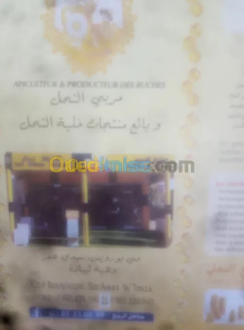 بيع العسل وأدوات تربية النحل