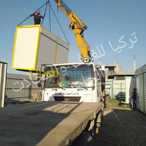 صناعة وتركيب  المحلات الجاهزة و الغرف