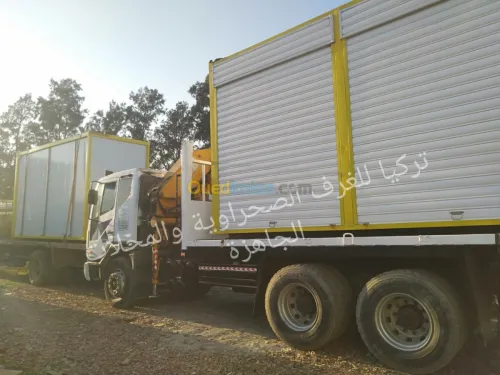 صناعة وتركيب  المحلات الجاهزة و الغرف