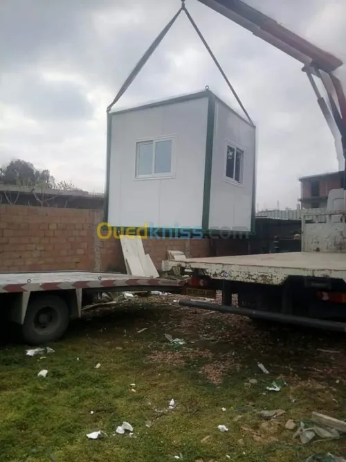 صناعة وتركيب  المحلات الجاهزة و الغرف