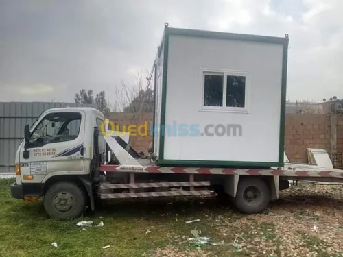 صناعة وتركيب  المحلات الجاهزة و الغرف