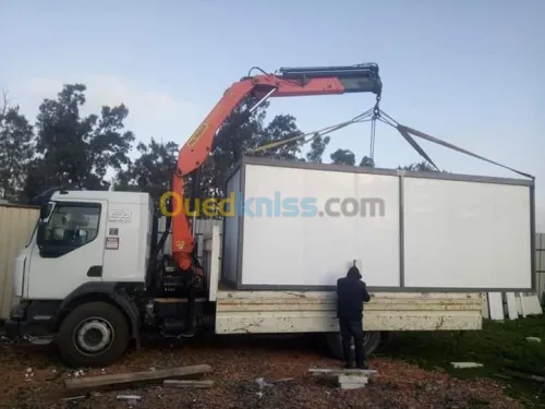 صناعة وتركيب  المحلات الجاهزة و الغرف