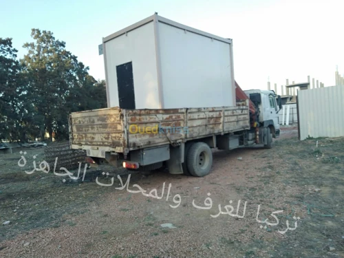 صناعة وتركيب  المحلات الجاهزة و الغرف