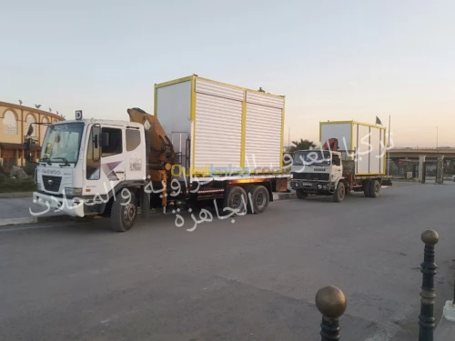 صناعة وتركيب  المحلات الجاهزة و الغرف