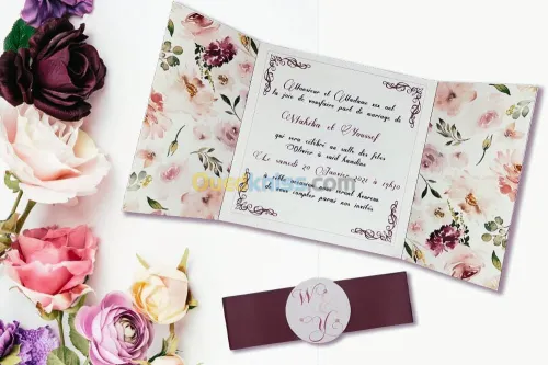 Carte d'invitation personnalisé 
