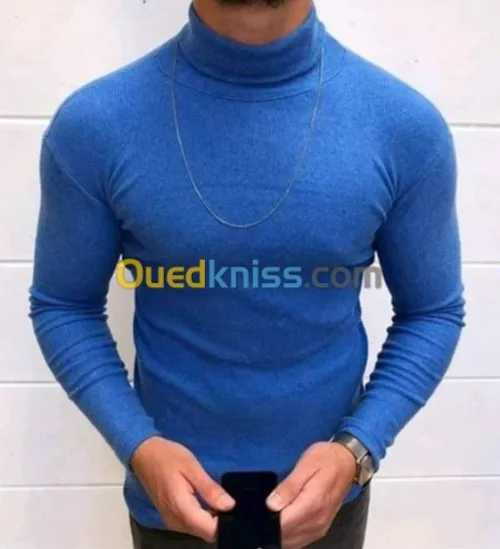 pull à col roulé