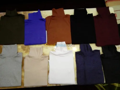 pull à col roulé