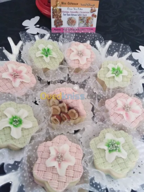 Tous types de gâteaux sucrés et salés