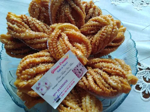 Tous types de gâteaux sucrés et salés