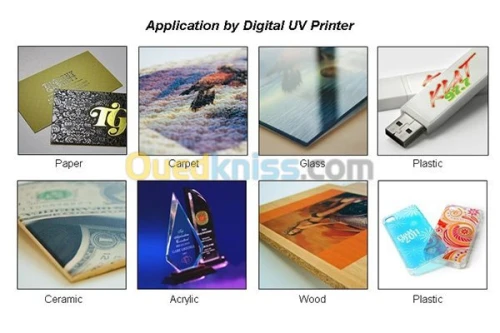 Impression UV sur support regide