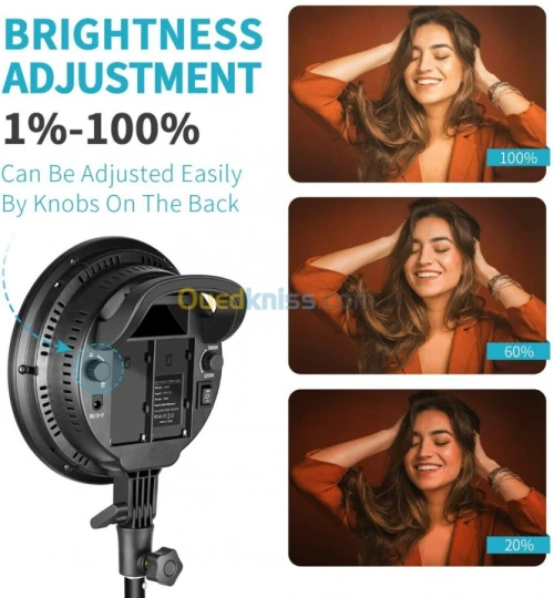 Kit d'Eclairage LED SoftBox Réglable