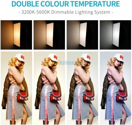 Kit d'Eclairage LED SoftBox Réglable