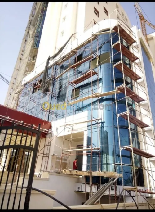 Façade Alucobande Menuiserie Aluminium