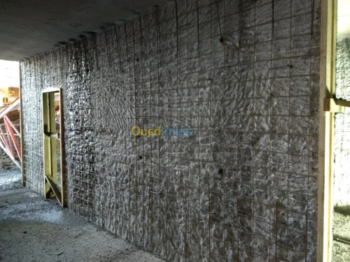 Confortement et renforcement voile