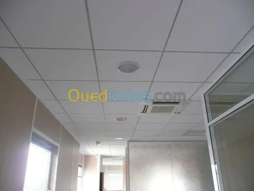 placoplatre & BA13 &rockfon longue