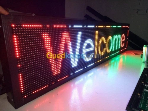 Panneau afficheur led Made In Algeria