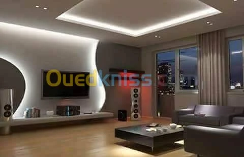 faux plafond decoration placo