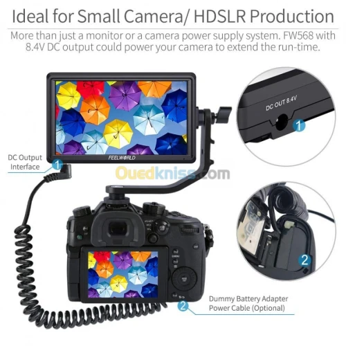 Moniteur FW568 5.5 Pouces sur DSLR