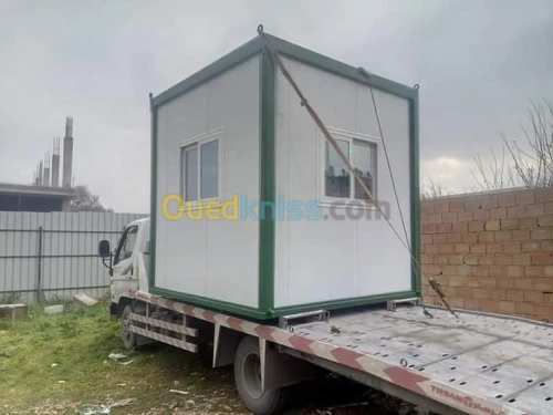 صناعة وتركيب غرف الحراسة والشاليات DZ
